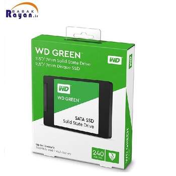 اس اس دی اینترنال وسترن دیجیتال مدل Green WDS240G2G0A ظرفیت 240 گیگابایت