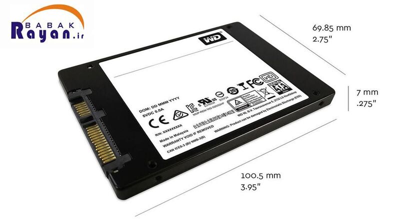 اس اس دی اینترنال وسترن دیجیتال مدل Green WDS240G2G0A ظرفیت 240 گیگابایت gallery1