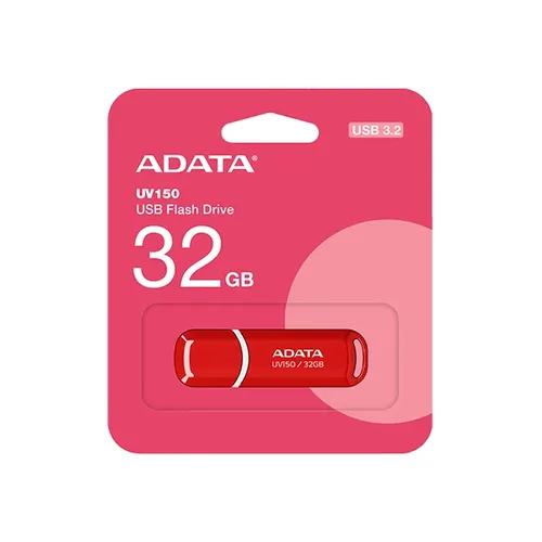 فلش مموری 32 گیگابایت ای دیتا مدل DashDrive UV150، دارای رابط های USB 3.0 و USB 2.0