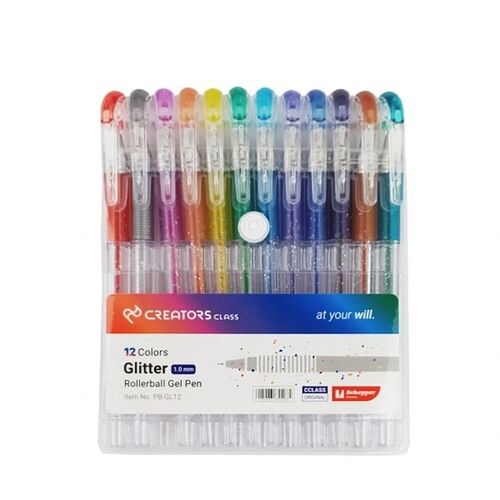 خودکار اکلیلی 12 رنگ کریتوز کلاس سری Glitter pen