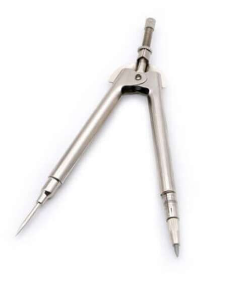 CORONA کد 611 پرگار ساده فلزی