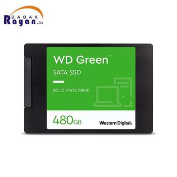 حافظه SSD اینترنال وسترن دیجیتال 2.5 اینچی SATA مدل Green ظرفیت 480 گیگابایت