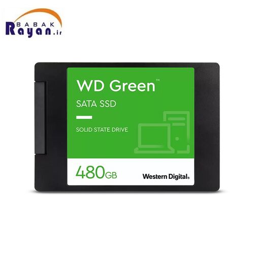 حافظه SSD اینترنال وسترن دیجیتال 2.5 اینچی SATA مدل Green ظرفیت 480 گیگابایت
