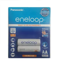 باتری قلمی قابل شارژ پاناسونیک eneloop 2000 mha بسته 2 عددی gallery0