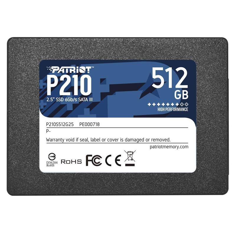 هارد اس اس دی پاتریوت SSD Patriot P210 512GB gallery0