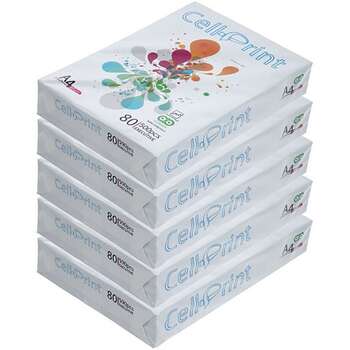 کاغذ A4 سل پرینت (cell print) 500 برگی (بسته 5 عددی 2500 برگ)