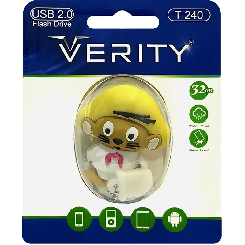فلش مموری وریتی مدل T240 ظرفیت 32 گیگابایت با رابط USB 2.0 gallery0