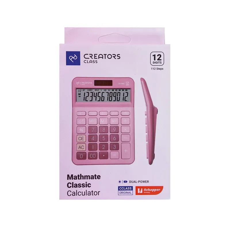 ماشین حساب سی.کلاس کریتورز مدل مت میت طرح کلاسیک کد CX-118C gallery0