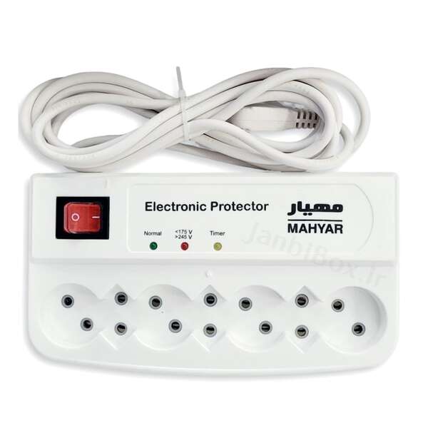 محافظ ولتاژ مدل چندراهی برق مهیار 7 خانه